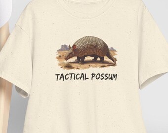 Camisa táctica de zarigüeya, camisa humorística de armadillo