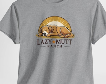 Lazy Mutt Ranch Shirt, Ranch Logo Tee