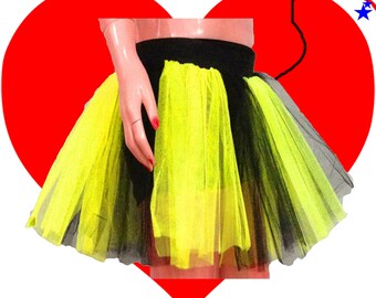Aiosy Falda De Tutú Verde, Tutús De Trébol Para Mujer, Falda De Tul Irlandés De 3 Capas, Brillante Y Esponjoso, Camiseta De Tutús Para Mujer, Trébol
