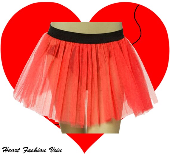 plus size red tutu