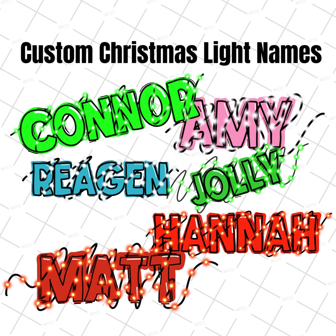 Santa Names Svg Custom Name SVG Sublimation Art Santa SVG Hand Drawn - Etsy