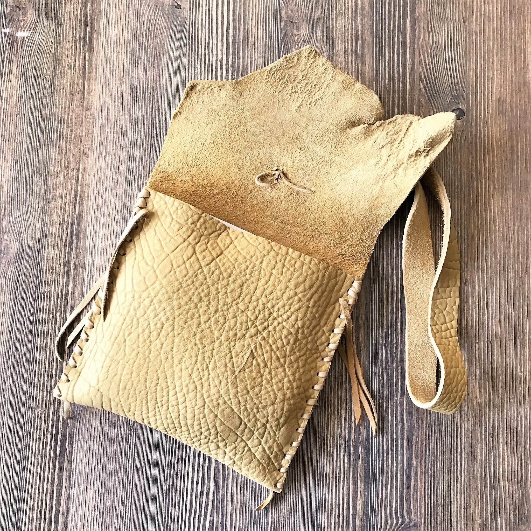 Bison Leder Possibles Bag Mountain Man Crossbody Messenger Etsy