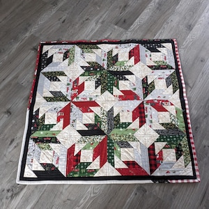 Quilted Holiday Wall Hanging or Table Topper