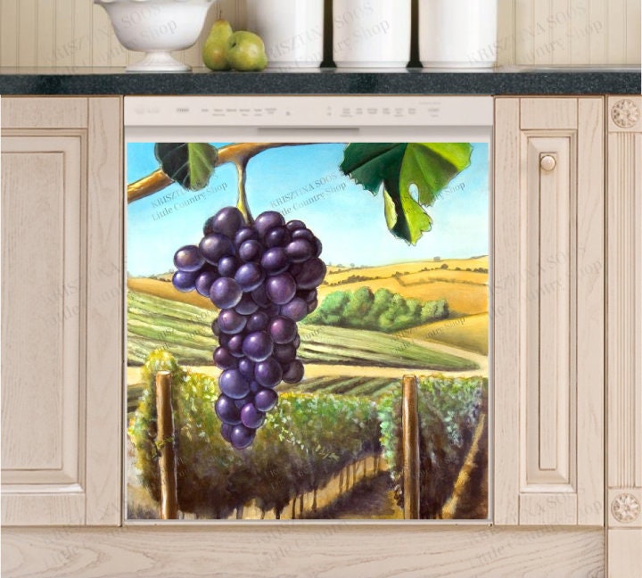 Vineyard in the Summer Dishwasher Cover