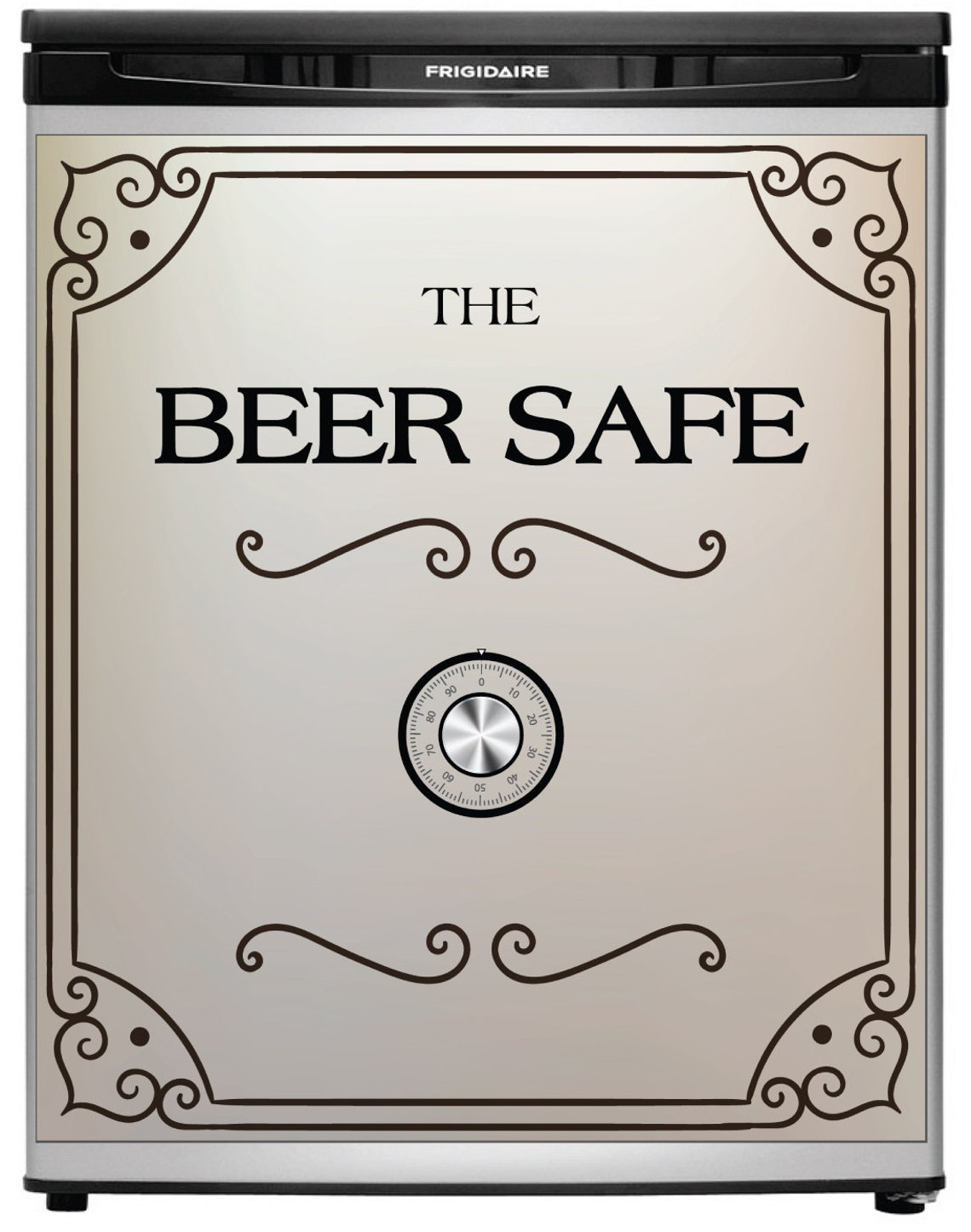 Man Cave Mini Bar Fridge Decor Cover The Beer Safe Etsy