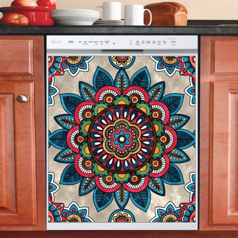 Country Decor Kitchen Dishwasher Cover Beautiful Etsy