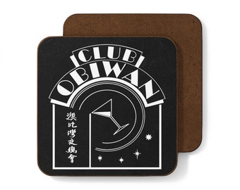 Indiana Jones Club Obi Wan Hardboard Back Coaster