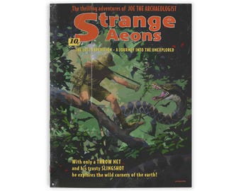 Indiana Jones and the Great Circle: Strange Aeons Adventure "The Lost Expedition"  Pulp Magazine | Coloring Book