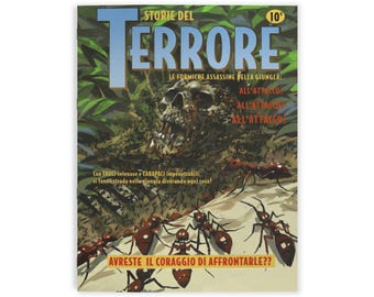 Indiana Jones and the Great Circle: Stories of Terror "The Killer Ants of the Jungle"  Pulp Magazine | Coloring Book