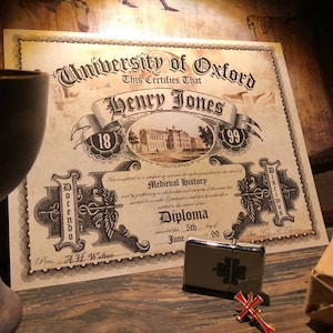 Diplomas de Indiana Jones