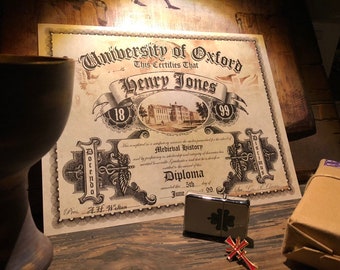 Indiana Jones Diplomas
