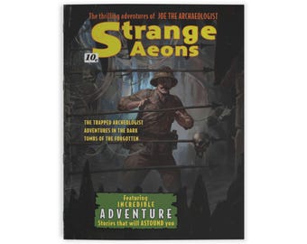 Indiana Jones and the Great Circle Strange Aeons Adventure "Trapped Archeologist" Book | Coloring Book