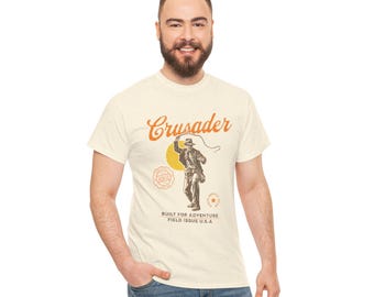Indiana Jones Crusaders Heavy Cotton Tee Shirt