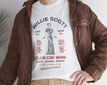 Indiana Jones Temple of Doom Willie Scott Heavy Cotton Tee Shirt