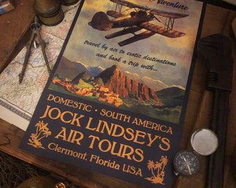 Jock Lindsey Air Tours - 11x17 Print