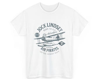 Indiana Jones Jock Lidsney Air Pirates Illustration Tee