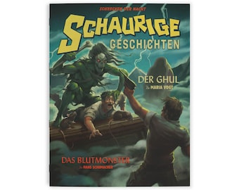 Indiana Jones and the Great Circle: Terrors of the Night "The Ghoul"  Pulp Magazine | Coloring Book