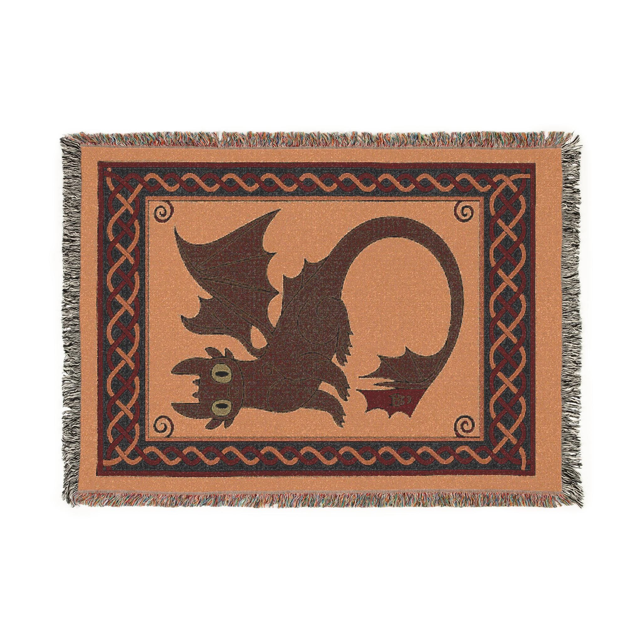 ヒックとドラゴン』トゥースレス タペストリー織りブランケット - Etsy