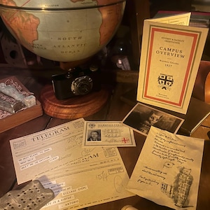 Indiana Jones and the Great Circle: First Adventure (Marshall College) Paper Prop Replicas