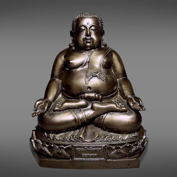 Statue Phra Sangkajai Buddha by LP Aub Wat Krein Kathin – Thai
