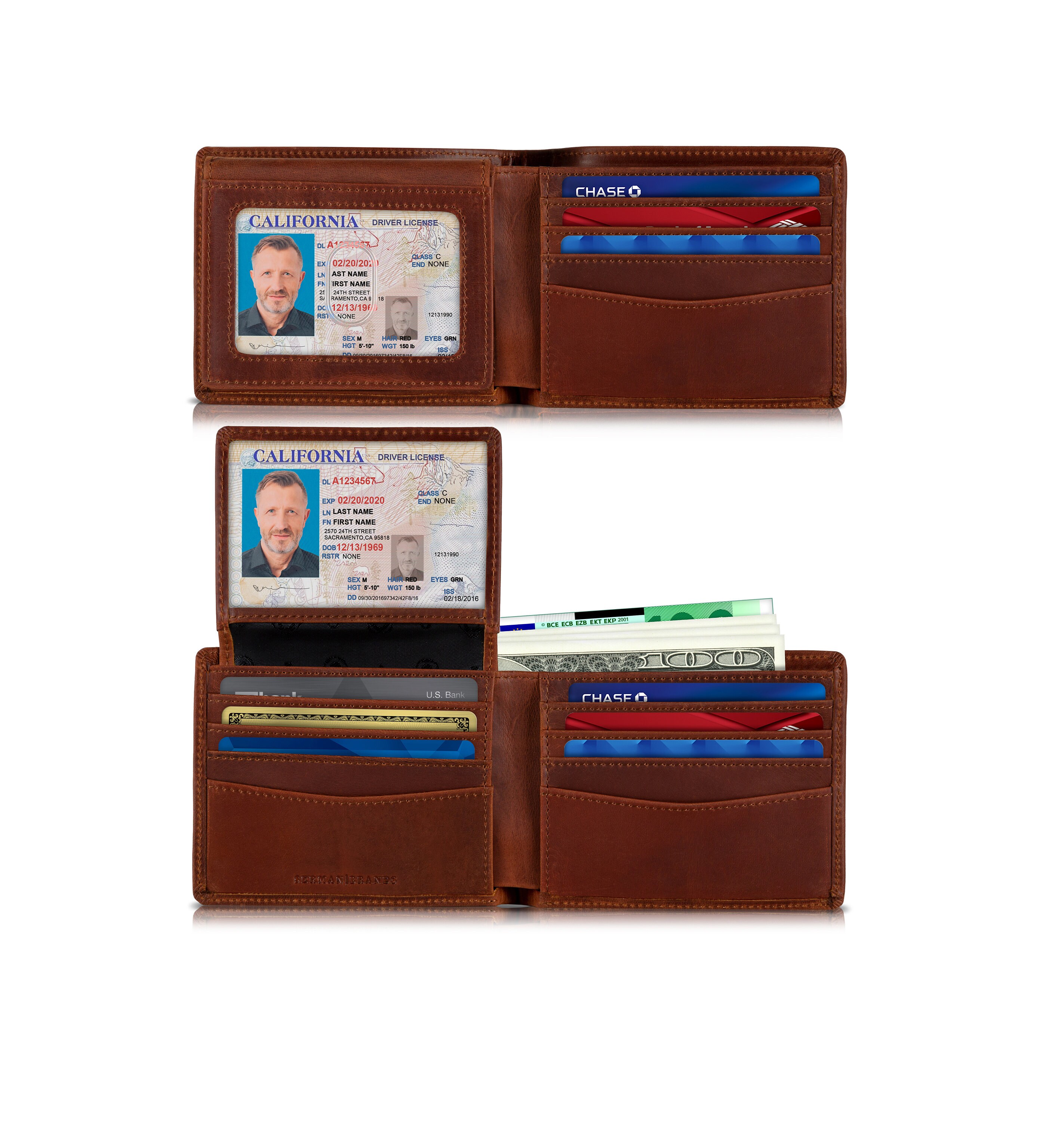 Men's Side Flip ID Hip Wallet