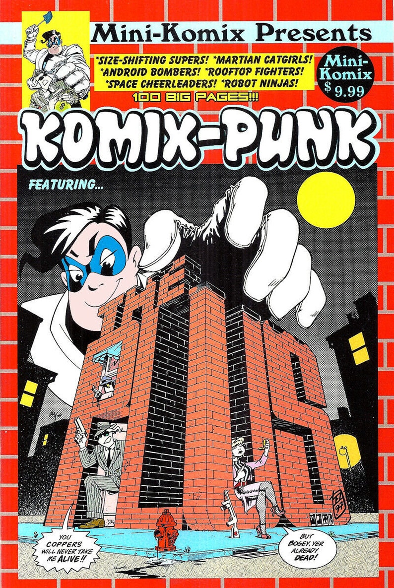 Komix Punk trade paperback graphic novel comic book comix indy underground image 1