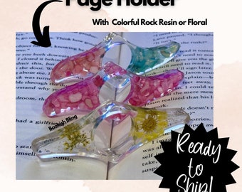 Resin Page Holder- 3 Designs to Choose from