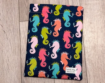 8x10 Ready to Ship -Sea Horses - Booksleeve