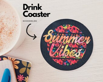 Drink Coaster NEOPRENE-  Summer Vibes