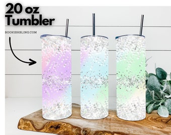 Unicorn Glitter 20oz Tumbler - Clearance