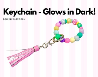 XOXO Glow in the Dark Keychain