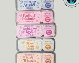 Genre Bookmarks Laminated