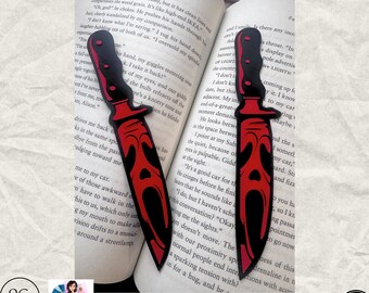 Thrill Bookmark - Fall, Halloween, Thriller, books Bookmarks, Page Saver, Bookish Gift