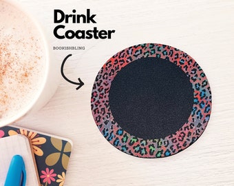 Drink Coaster NEOPRENE- Leopard