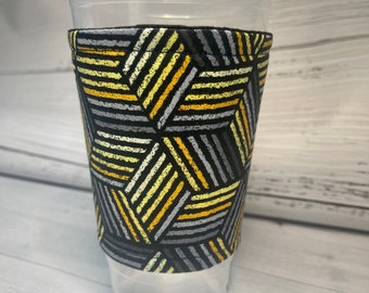 Geometric Coffee Cozy