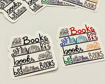 Bookshelf Stickers