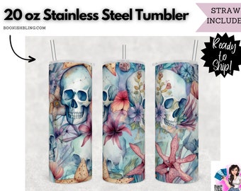 Seaskulls 20oz Stainless Steel Tumbler- Clearance
