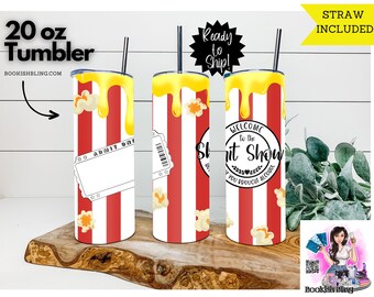 Popcorn Show 20oz Stainless Steel Tumbler - Clearance