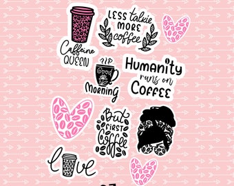 Coffee Stickers