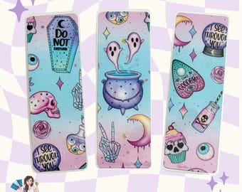 Spooky Tarot Halloween Bookmarks