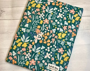 May flowers, greenery- Book Sleeve, Book Cover, Kindle protector sleeve, Oasis Sleeve