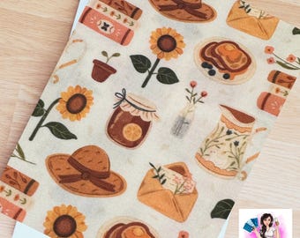Lazy Days- Book Sleeve, ipad sleeve, Kindle Sleeve, Oasis