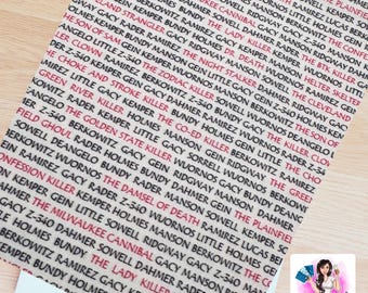 True Crime Theme Sleeves
