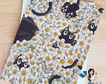 Spring Cats - Book Sleeve, ipad sleeve, Kindle Sleeve, Oasis