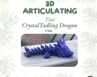 3D Articulating Tiny Dragon- toys, desk toy, kids, gifts