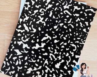 Notebook Style - Booksleeve, Book Cover, ipad sleeve, Kindle Sleeve