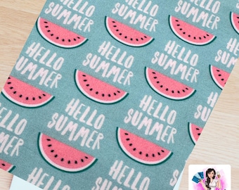 Hello Summer - Book Sleeve, Book Cover, ipad sleeve