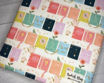 Classic Books and Tea - Book Sleeve, ipad sleeve, Kindle Sleeve, Oasis