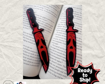 Thrill Bookmark - Fall, Halloween, Thriller, books Bookmarks, Page Saver, Bookish Gift