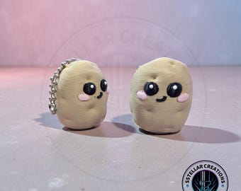 Potato Fidget Clicky Clicker | 3D Printed keychain Toy | Cute Desk or Pocket Fidget